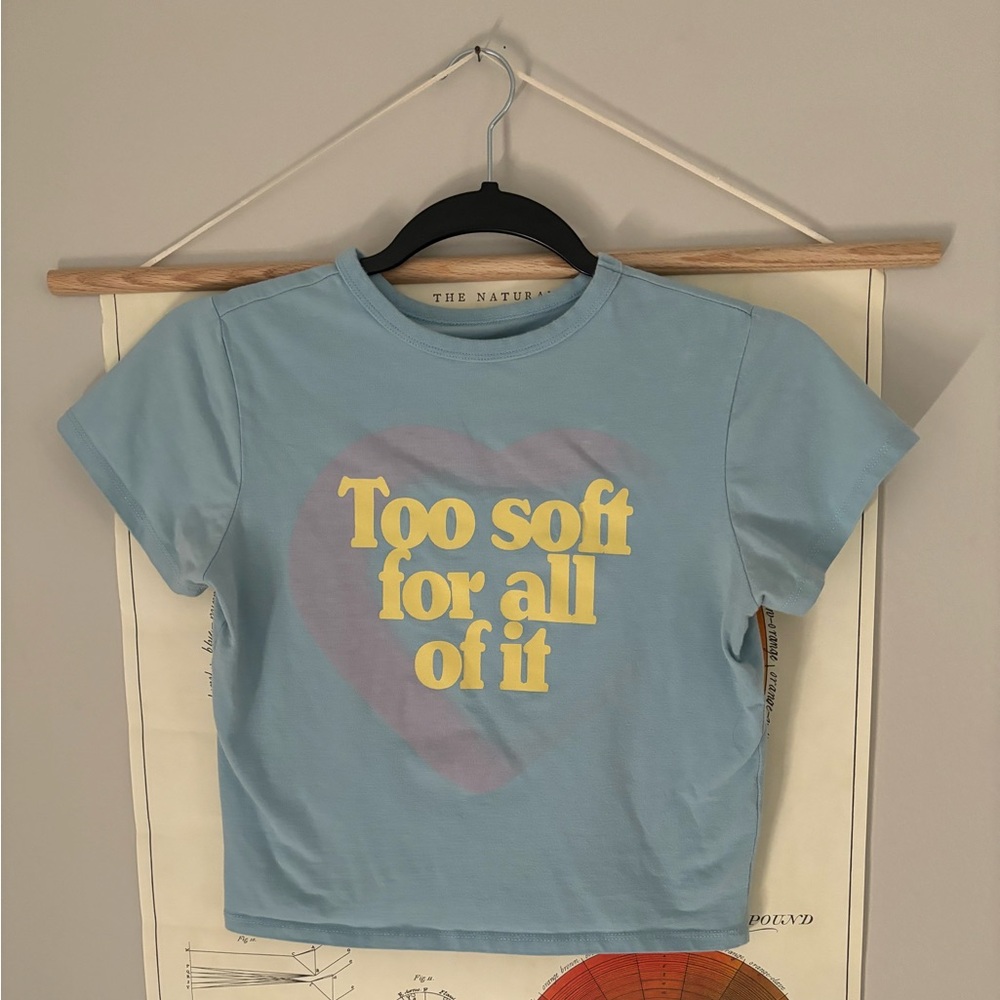 TAYLOR SWIFT “TOO SOFT FOR ALL OF IT” BABY TEE
